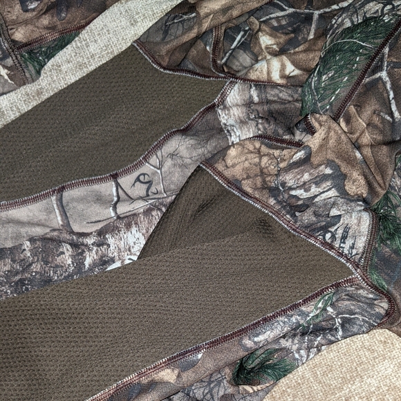 Field & Stream Realtree long sleeve Quarter Zip Pullover Size XL Smartwick - Picture 4 of 9